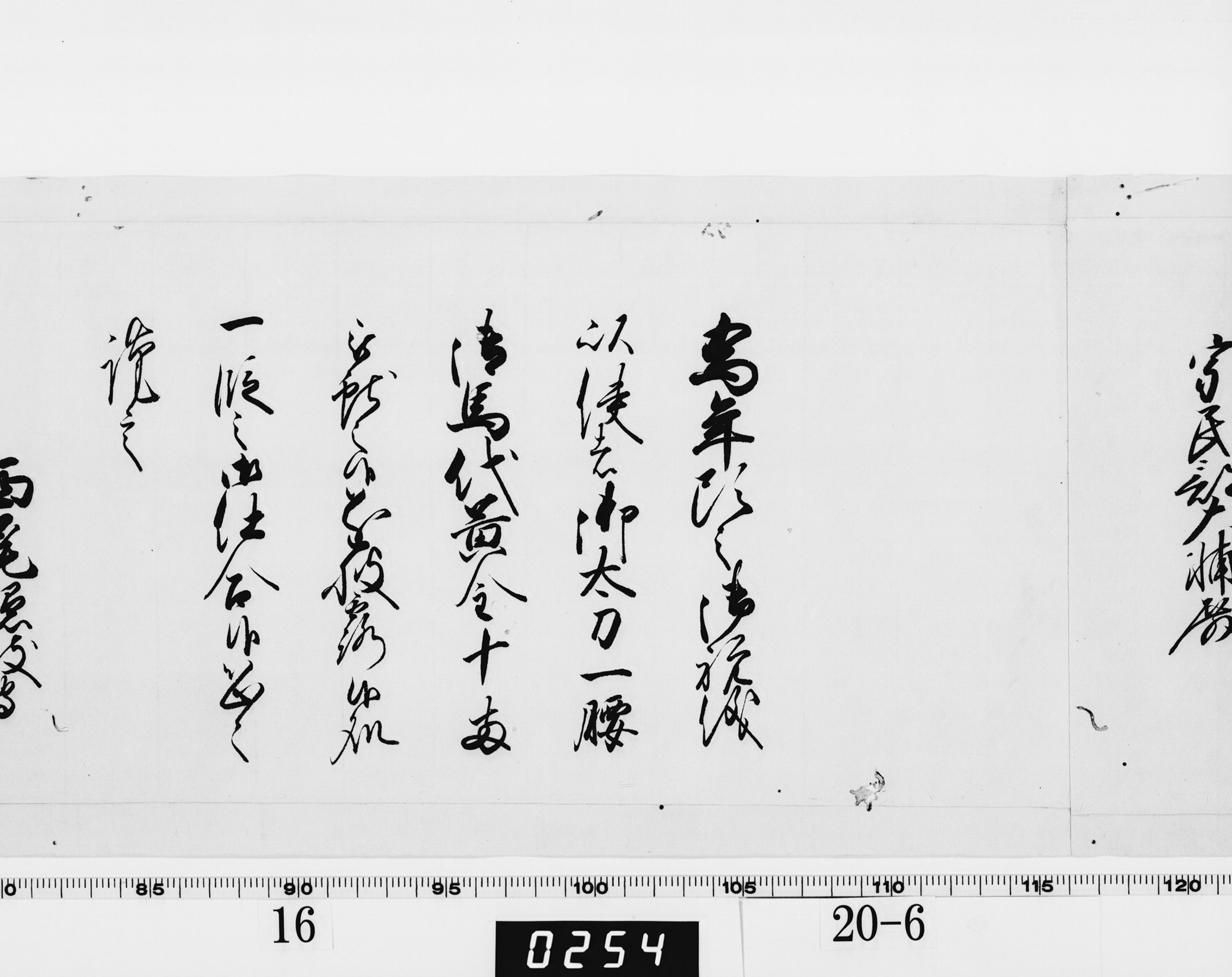 老中奉書(大御所付)の画像