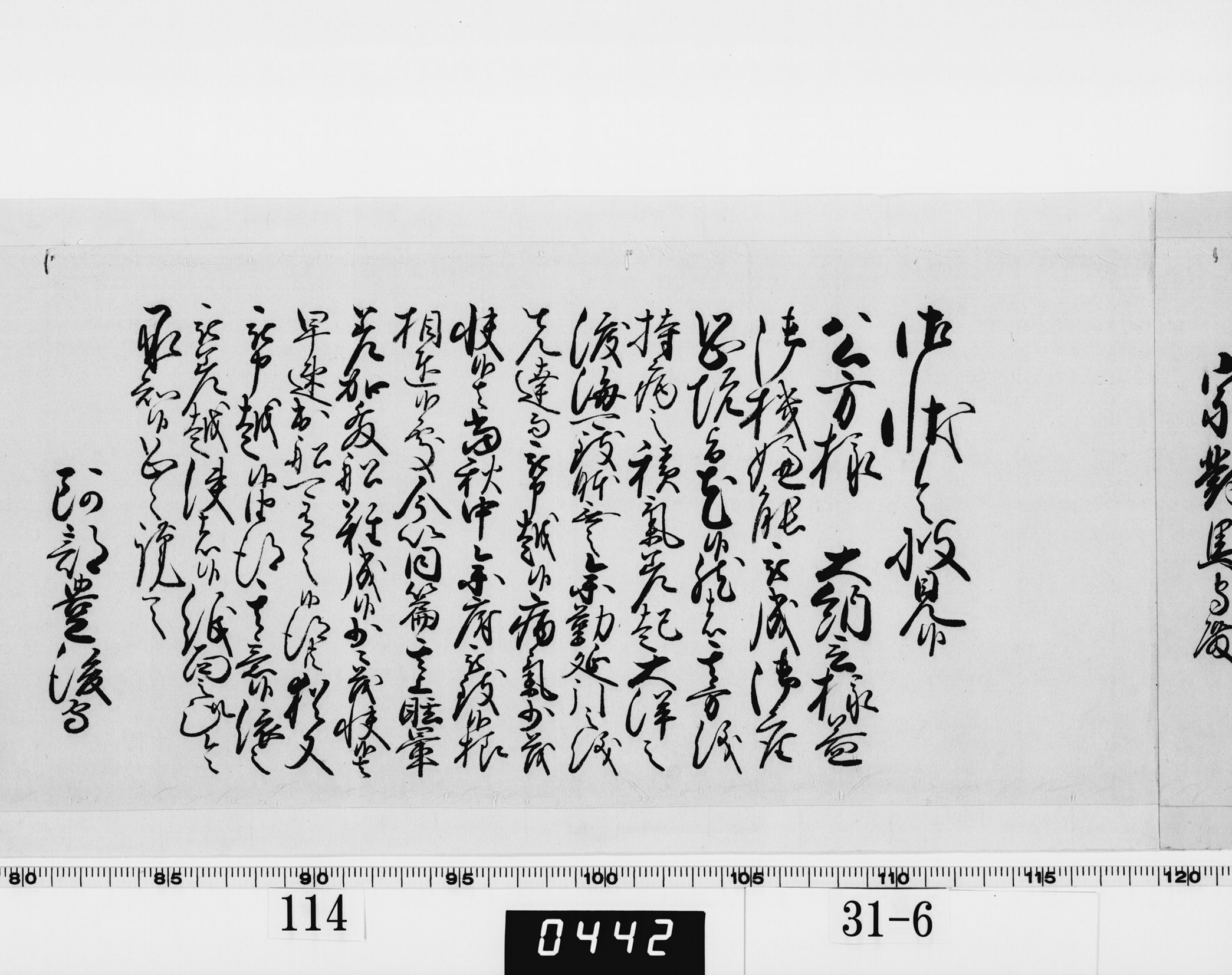 老中奉書(西丸)の画像