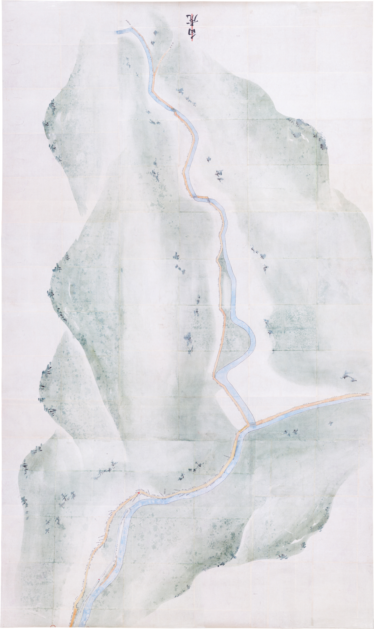 厳原より北西図の画像