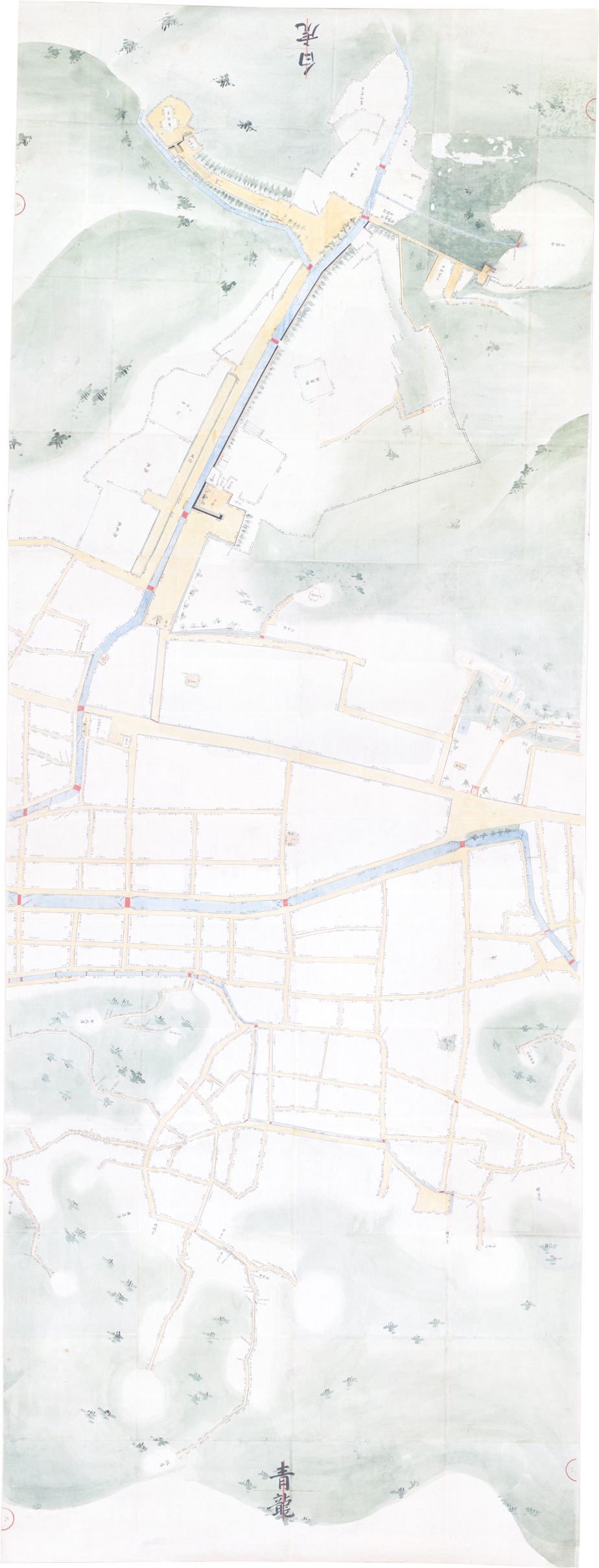 万松院・金石城・国分寺周辺図の画像