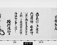 老中奉書（西丸）