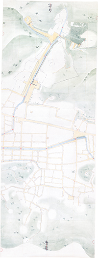 万松院・金石城・国分寺周辺図の画像